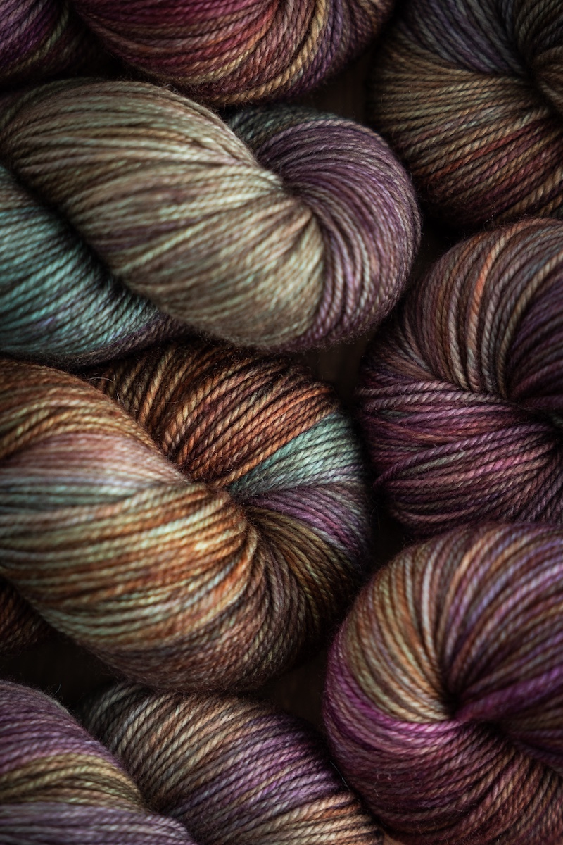 hand-dyed yarn
