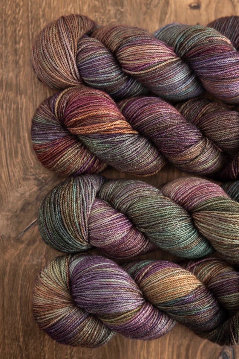 hand-dyed yarn
