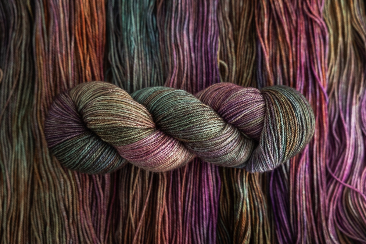 hand-dyed yarn