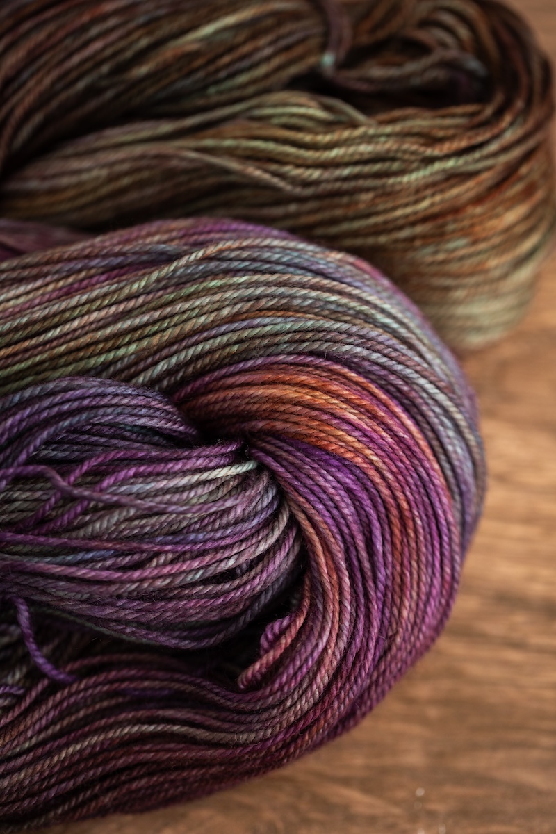 hand-dyed yarn