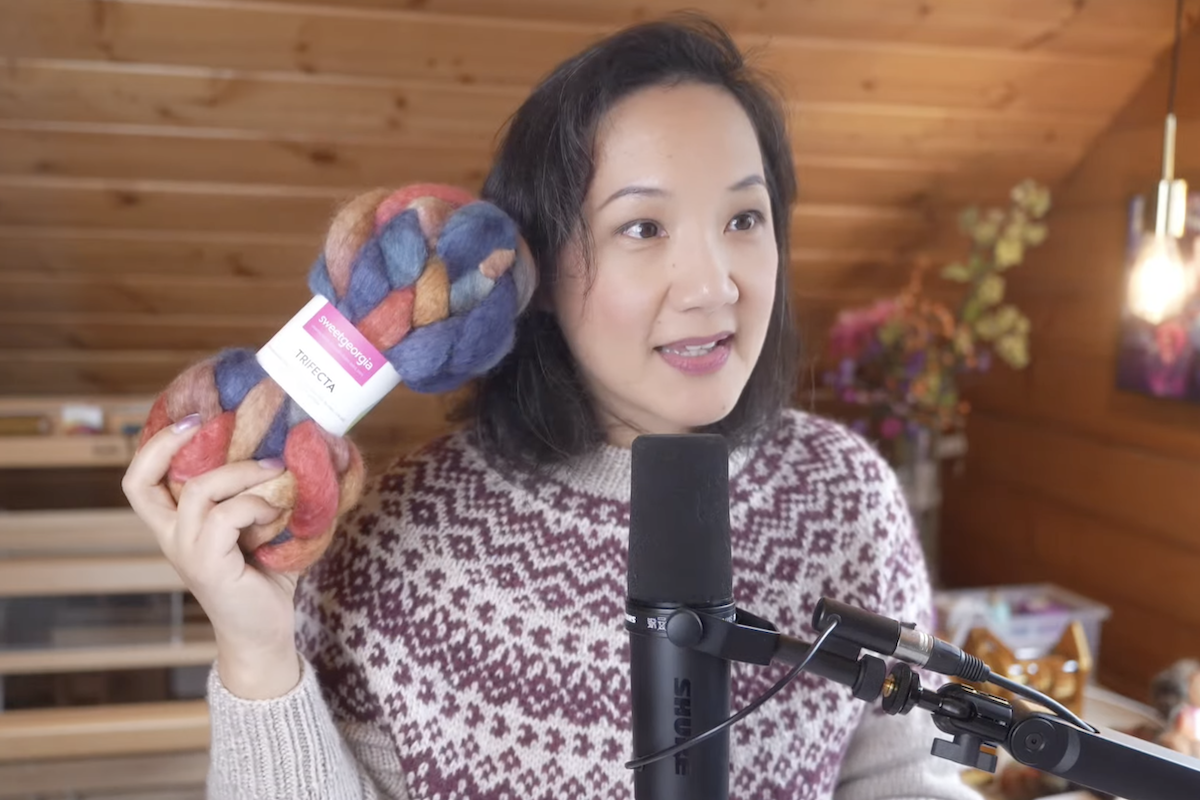 Felicia Lo on the SweetGeorgia Taking Back Friday livestream