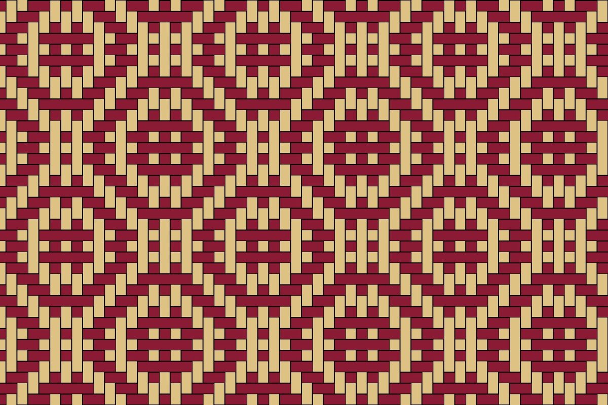 Ms & Ws draft red and gold