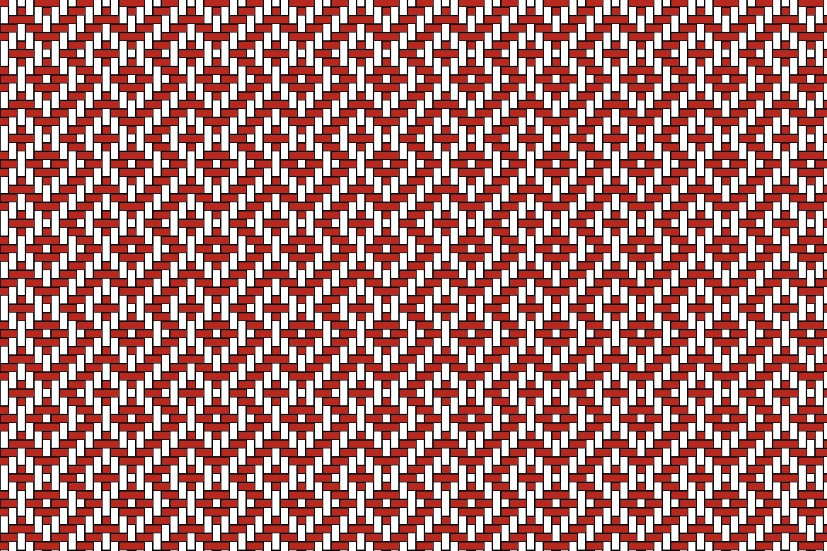 Wall of Troy 4-shaft red