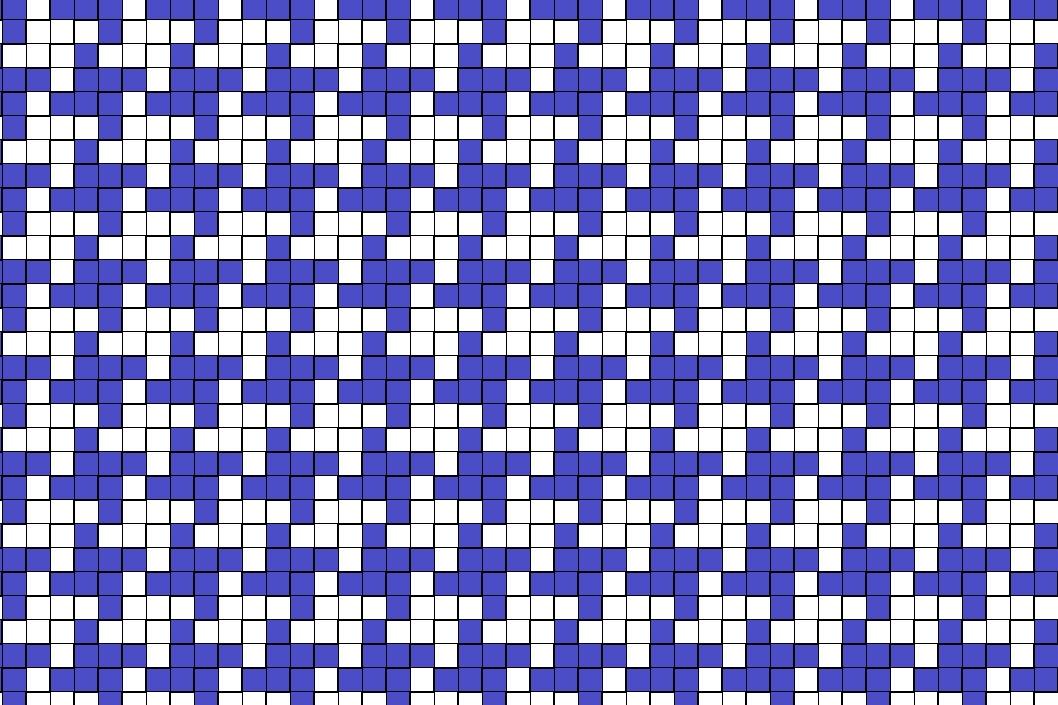 Breakfast eggs in blue