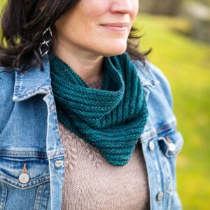 Rib Welt Cowl design by SweaterFreak