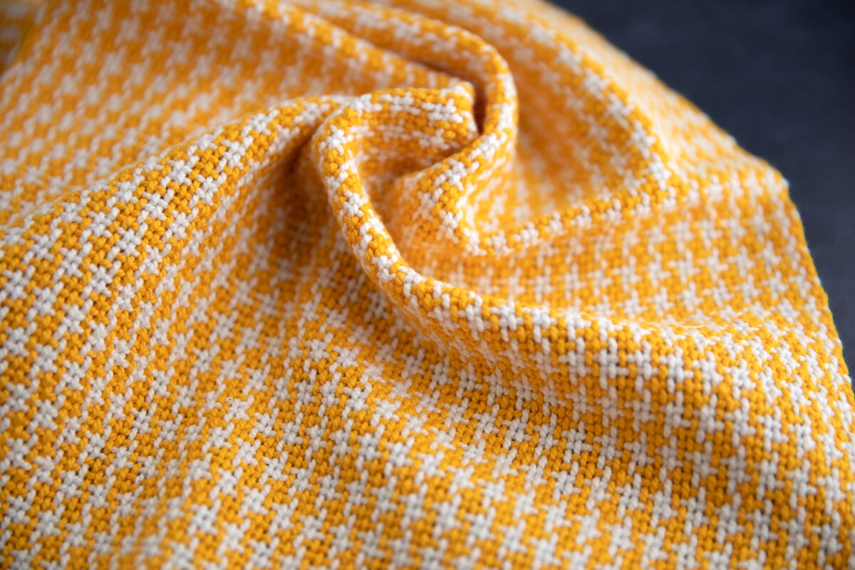 Breakfast Eggs Houndstooth