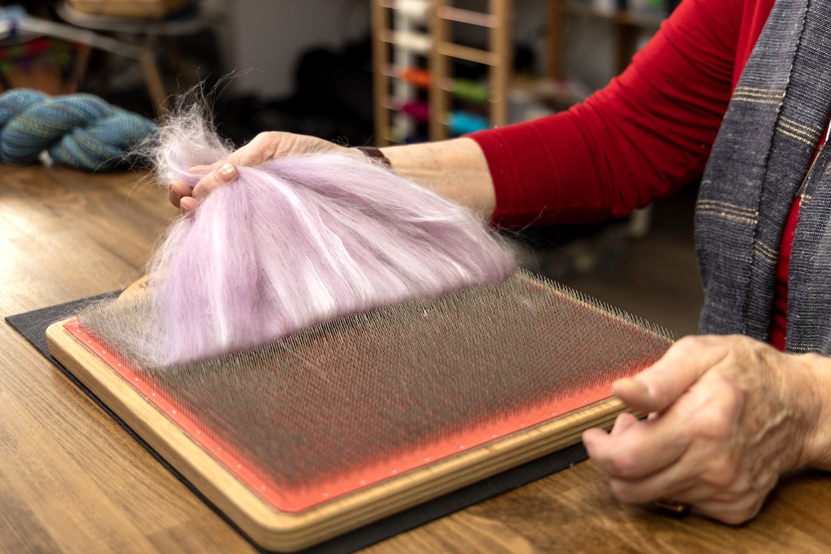 Bast blends on a blending board