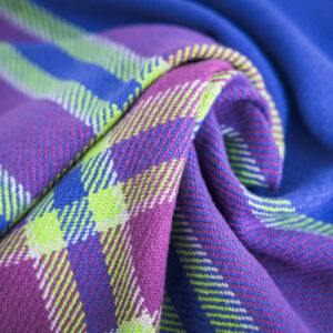 Design by: Kathryn Steely Gist Beam 8/2 Cotton in: Cobalt, Jam, Pistachio, and Mist 4 cones