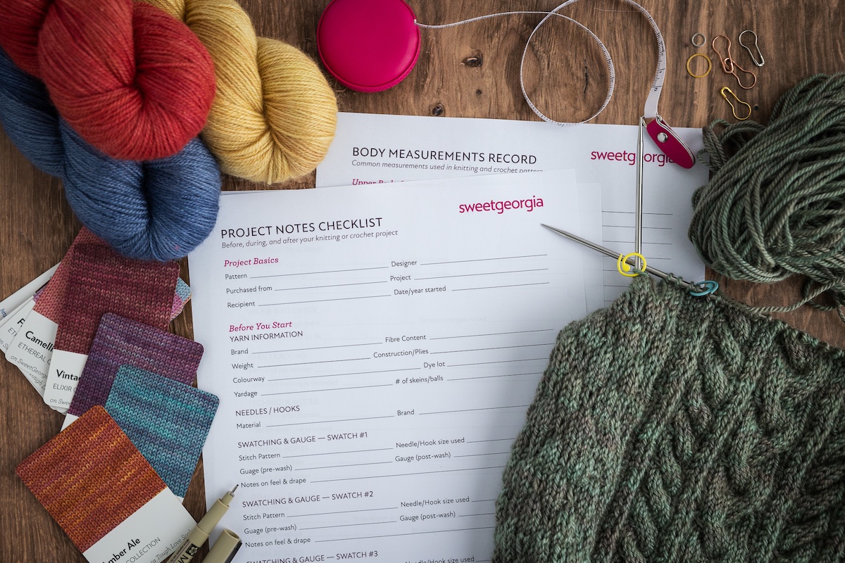 Knit Crochet Checklist