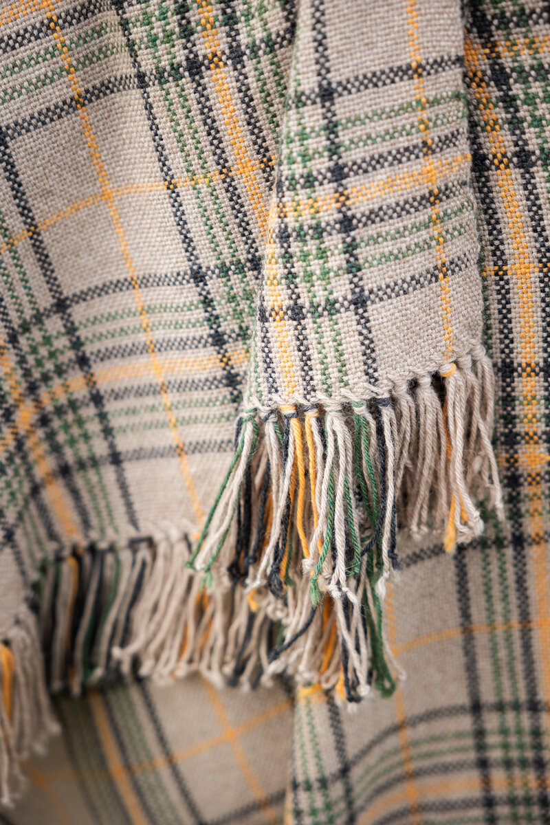 Poncho fringe