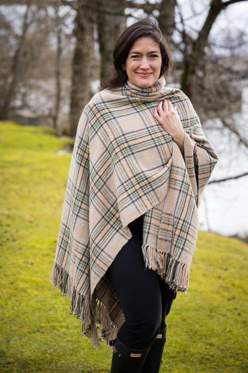 Robyn's Handwoven Poncho