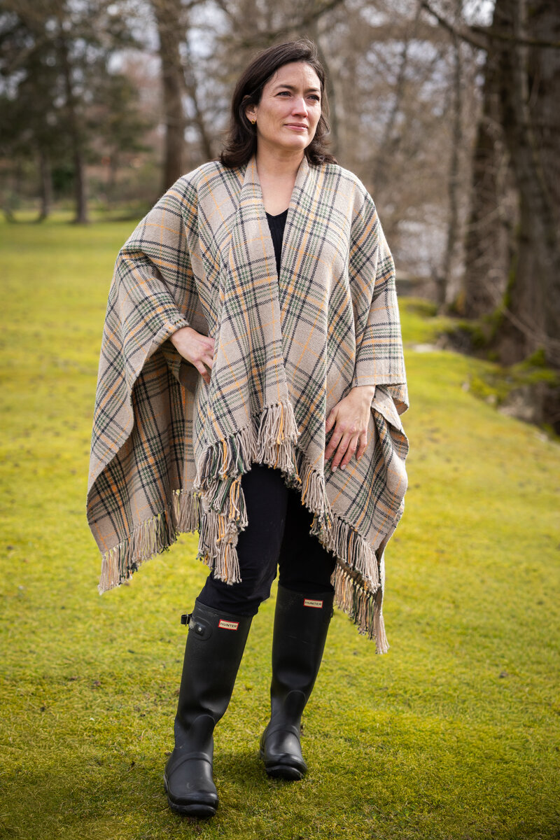 Robyn's Handwoven Poncho