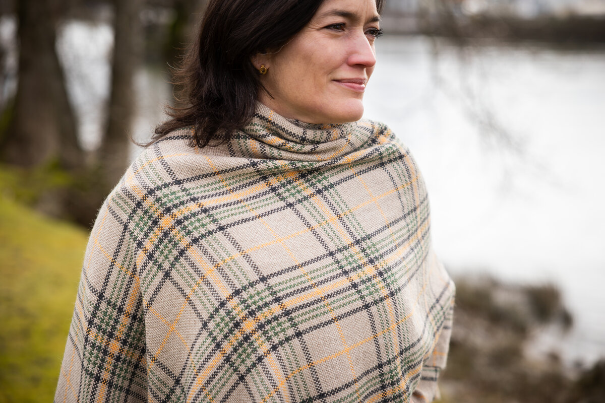 Robyn's Handwoven Poncho