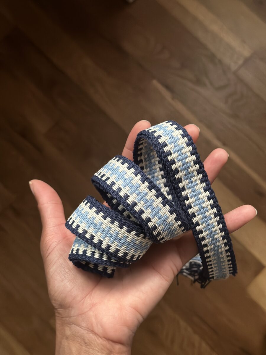 Kymona's first inkle band