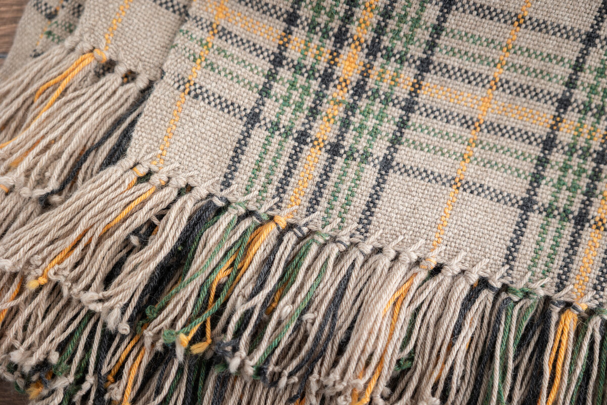 Robyn's handwoven poncho