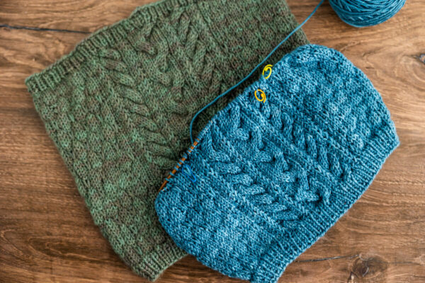 Horseshoe Bay Cowl WIP