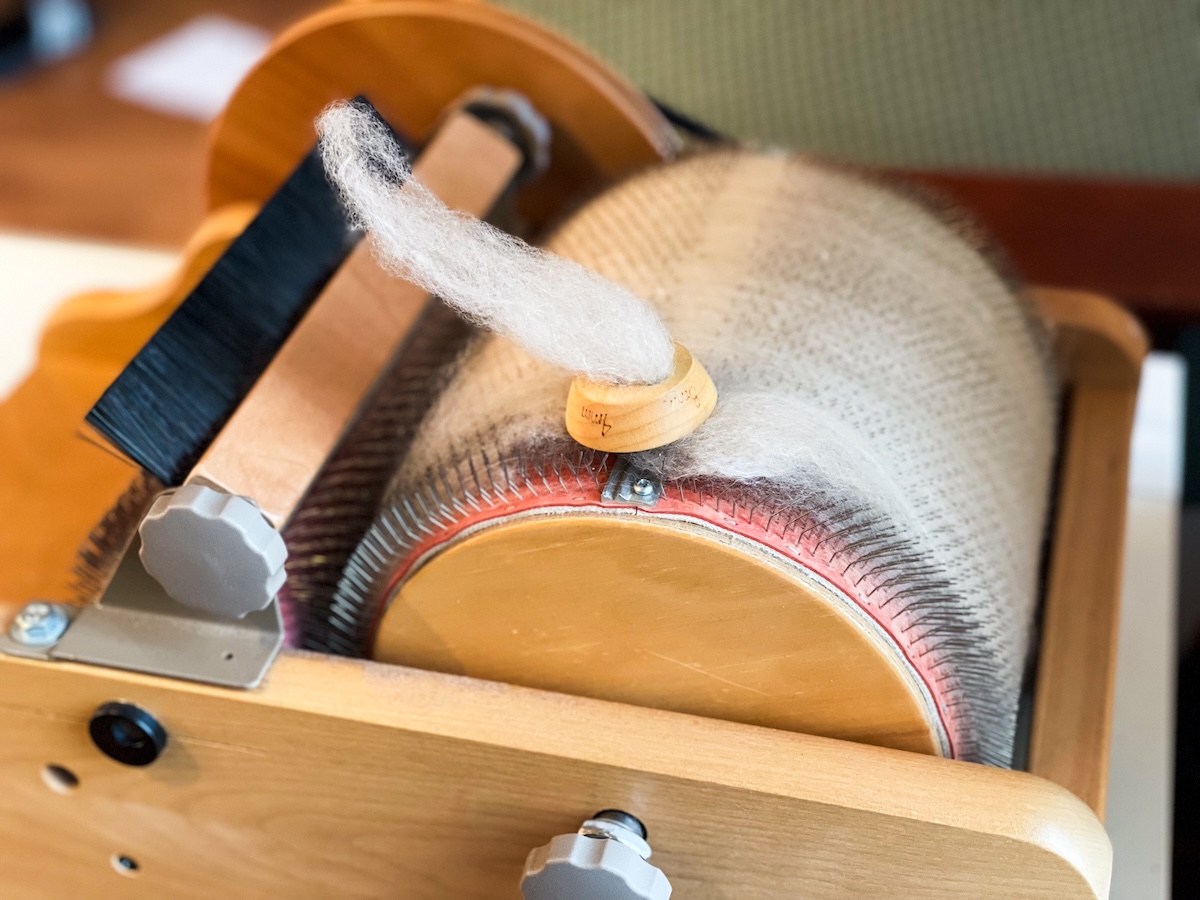 Drum carder