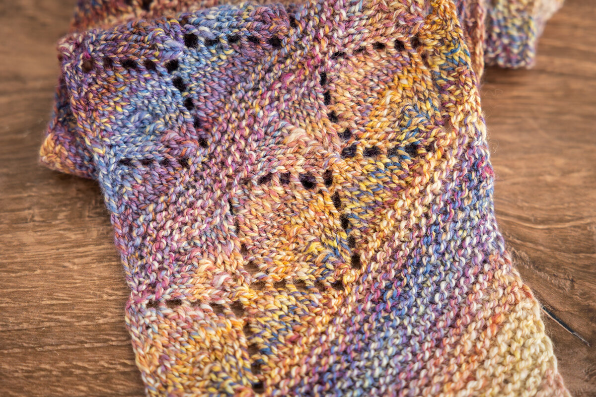 Radiative by Tabetha Hedrick Handspun Secret Stash Club BFL+Silk in Lightning Rod