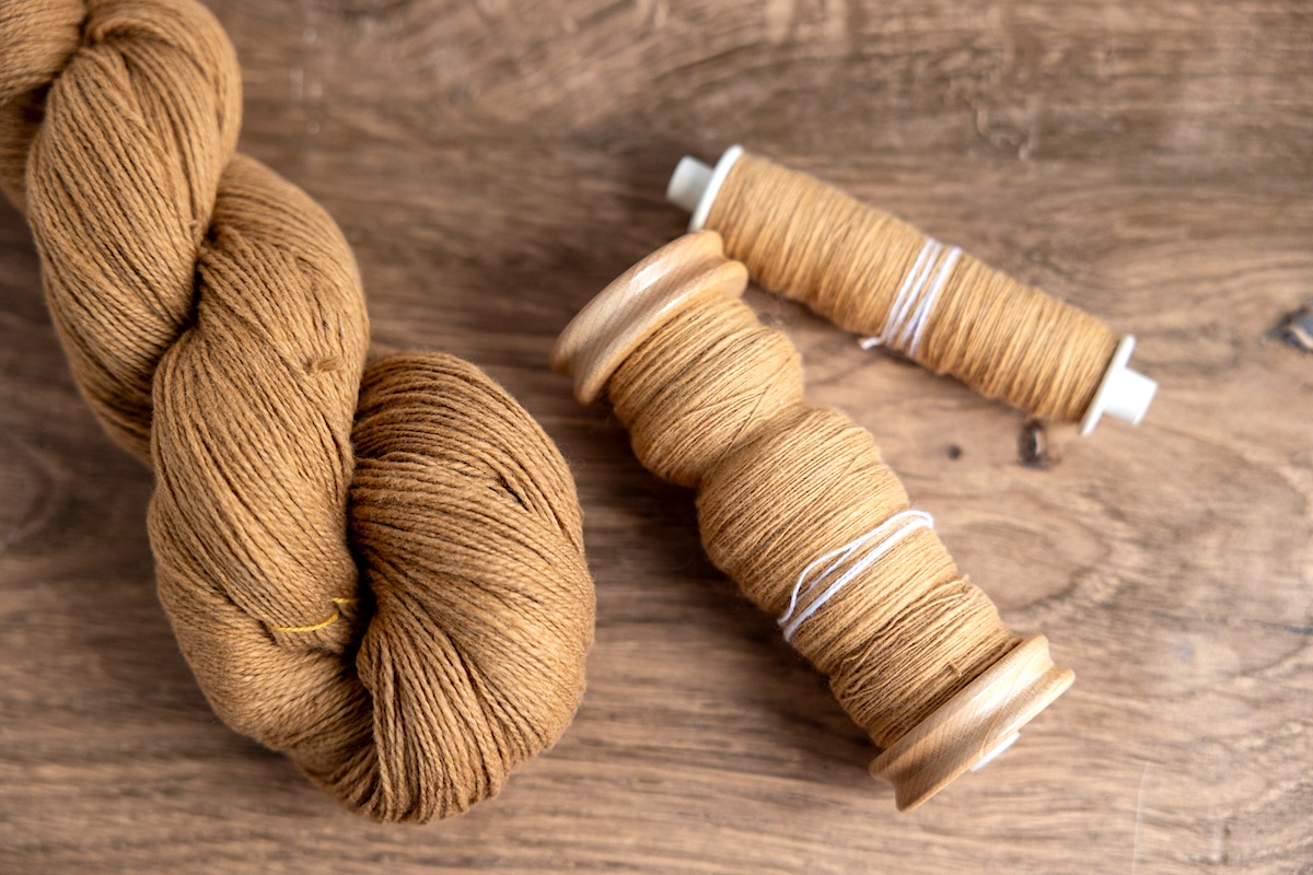 Cotton handspun yarn