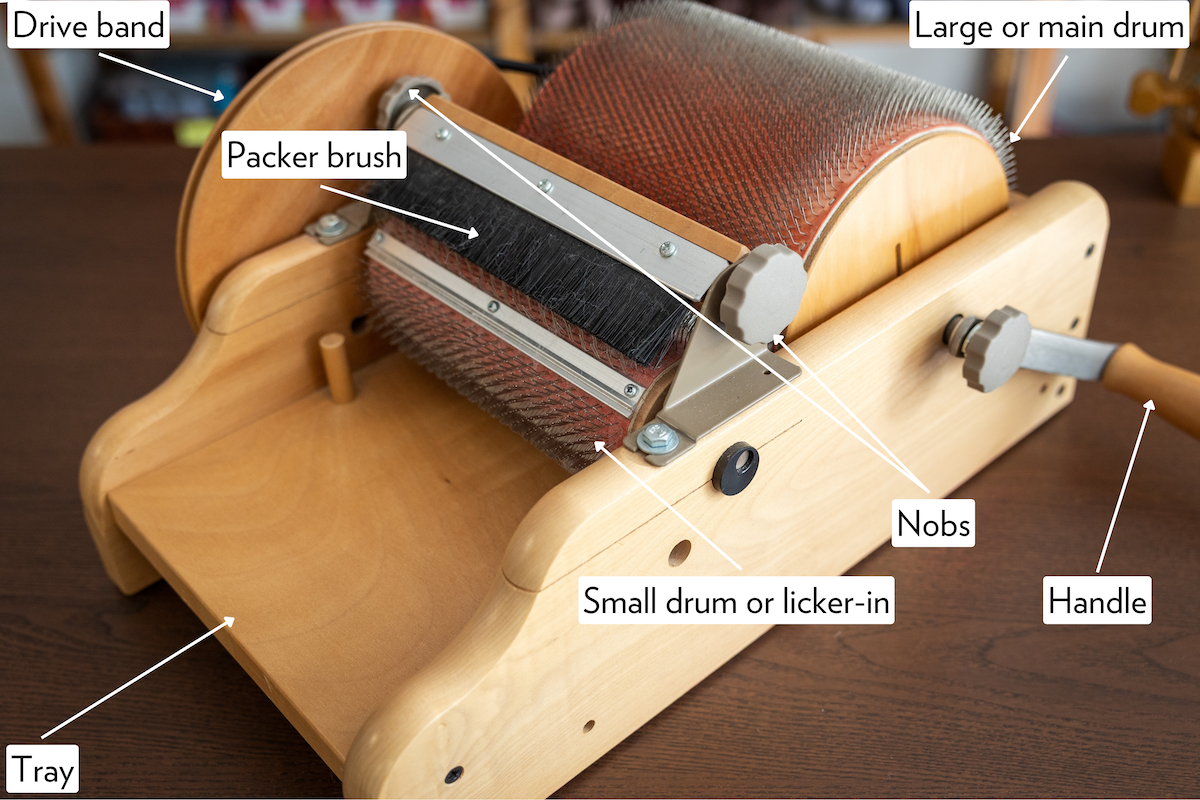 Drum Carder parts