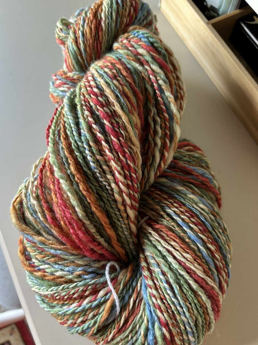 Handspun hanks