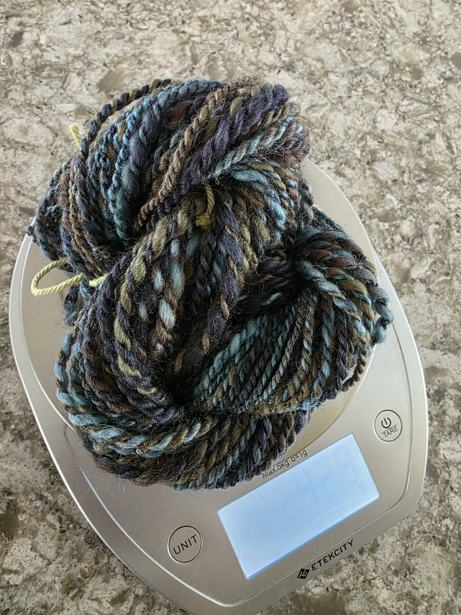 Handspun hanks