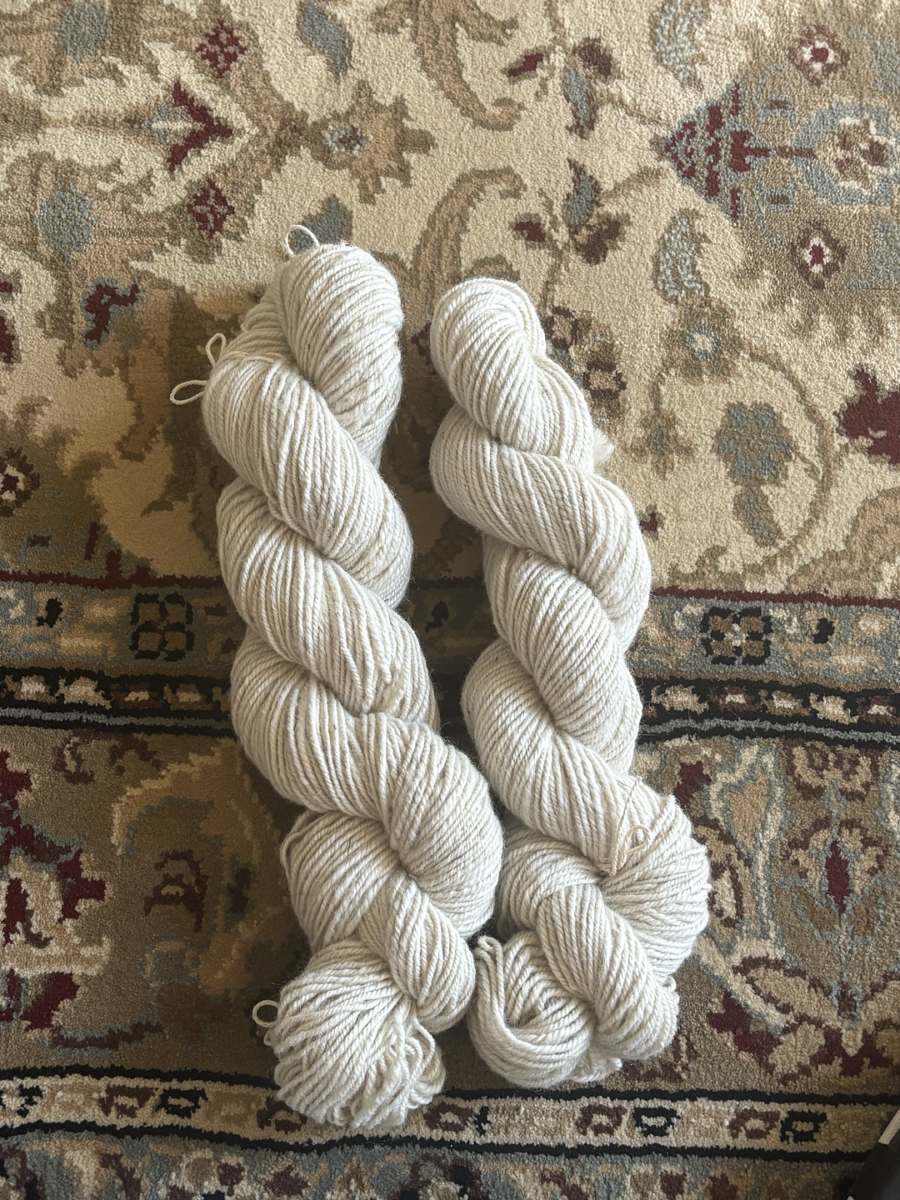 Handspun hanks