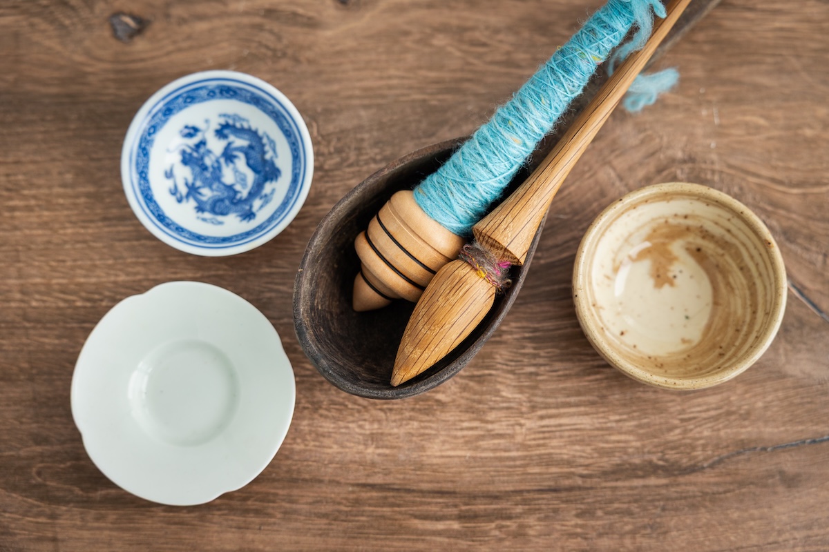Small bowls for spindle spinning
