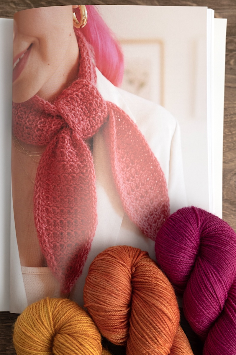 Astilbe Mini Scarf