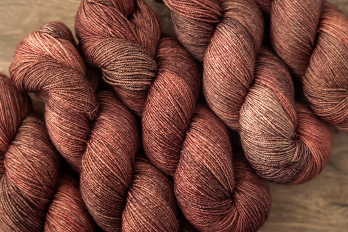 hand dyed yarn skeins by SweetGeorgia