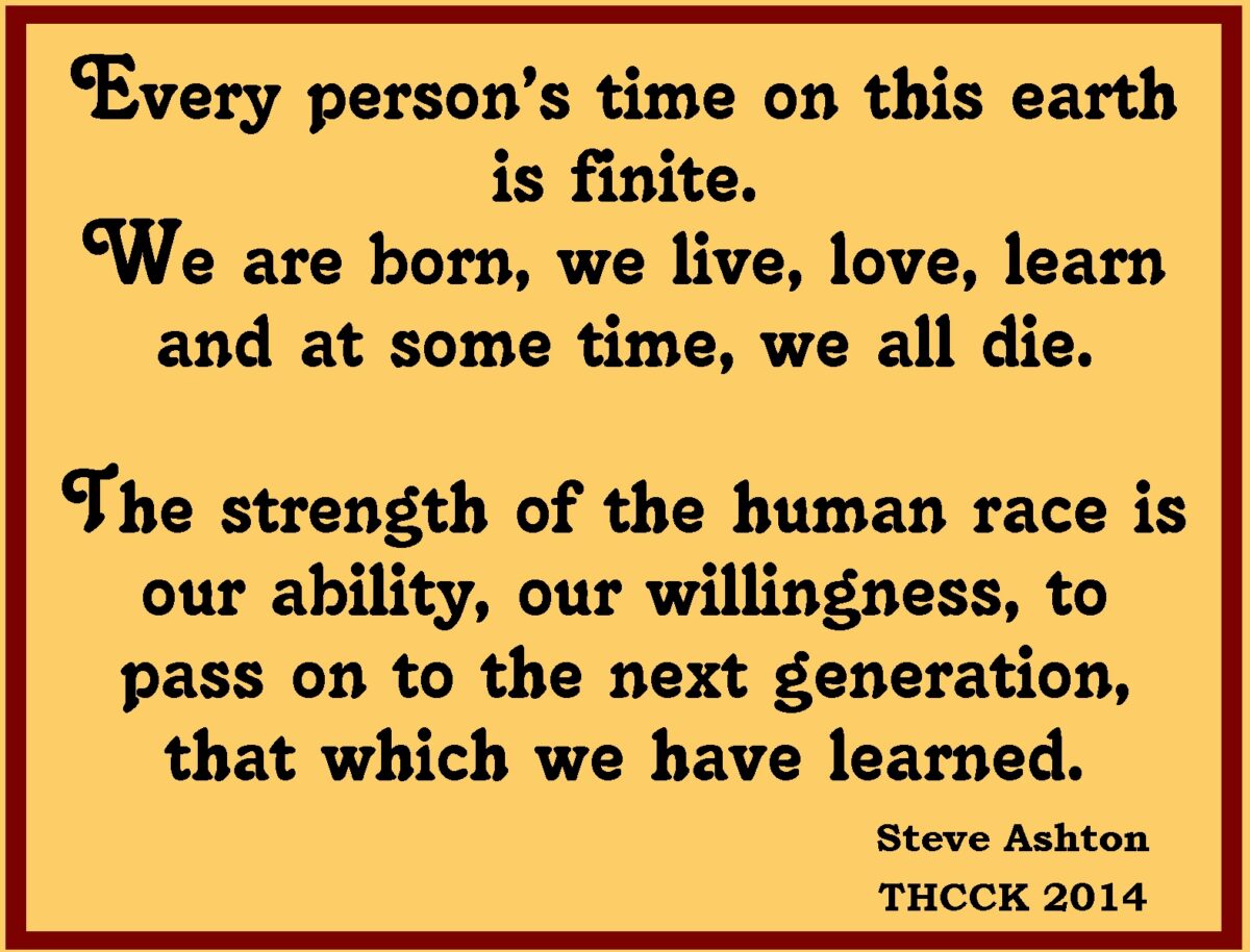 Steve's Motto