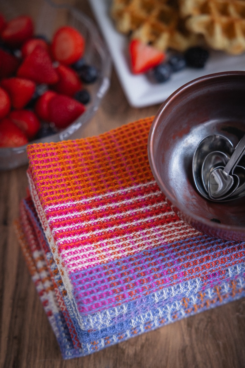 handwoven kitchen towels